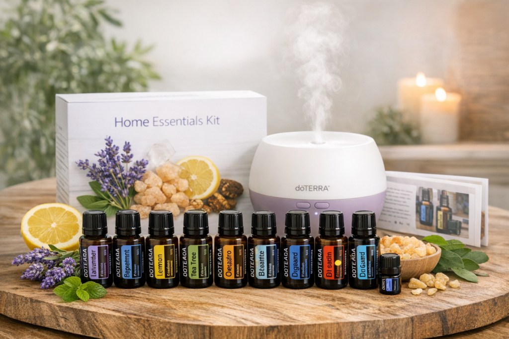 ערכת Home Essentials דוטרה שמנים אתריים מקוריים